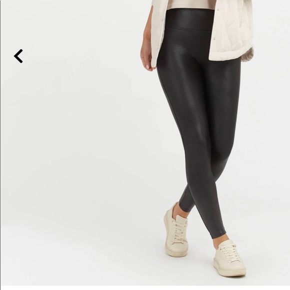 SPANX Pants - SPANX faux leather leggings sz XL never worn